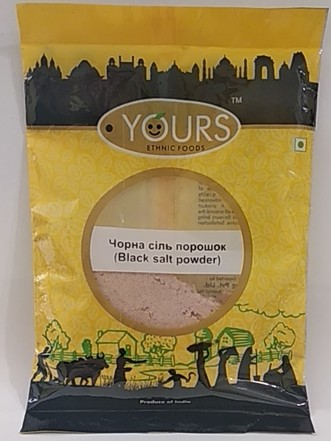 Чёрная соль (Black salt powder) 100гр